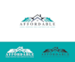 do modern professional roofing and contracting company logo