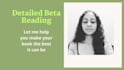 do thorough beta reading for you