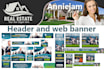 design attracitve  banner ads