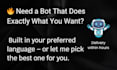 be your expert telegram or discord bot developer build robust systems