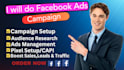 setup facebook ads campaign for high conversion and leads