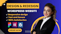 revamp website, redesign wordpress website, clone website, duplicate website