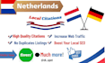 do top 200 netherlands citations for local seo