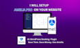 setup amelia pro on your website, create amelia pro website