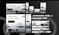 design animated HTML5 banner ads
