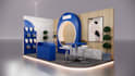 create design 3d trade show booth, exhibition booth, stand
