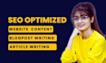 write engaging blog posts articles and web content