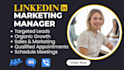 be your b2b marketing manager and appointment setter