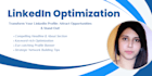optimize linkedin profile to attract opportunities