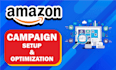 setup and manage amazon ppc campaigns and advertising ads