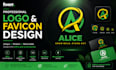 design favicon and logo that goes with your brand
