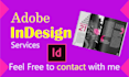redesign your any design using adobe indesign