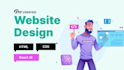create website using, react,angular and node js, express js,