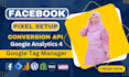 setup meta facebook pixel conversion API ga4 with GTM fix pixel