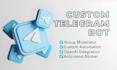 build telegram bot ai charbot voiceflow custom bot telegram moderator python