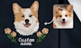 create a portrait embroidery design for your pet, dog, cat