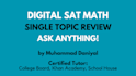 help you with digital sat math topics