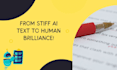 humanize ai generated text, articles
