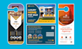 design postcard, eddm mailer, rack card, door hanger, or dl flyer in 24 hours