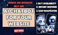 make ai chatbots using voiceflow and integrate chatgpt openai API in website