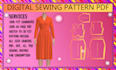create digital sewing pattern  professionally