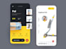 develop escooter app ebike rental app cab rental app, ride sharing app