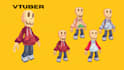 do a retro low poly 3d vtuber in ps1 or n64 style