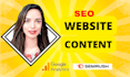do creative SEO website content writing and blog writing