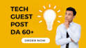 do guest post on tech blog and tech link building content