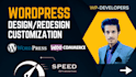 design, redesign, customize, functional responsive website