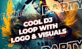 create custom dj visuals and vj loops for led screens and live events