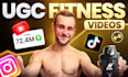 create male ugc health and fitness video for you