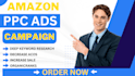 setup and manage your amazon PPC campaign, PPC management