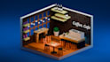 do 3d isometric vector digital illustration