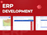build erp software using php javascript react laravel