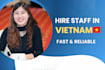 recruit and hire reliable staff in vietnam for your business