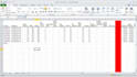provide customized excel spreadsheets, financial calculation