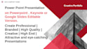create new power point presentation or redesign ppt