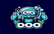 do scuba, diving, mascot logo design