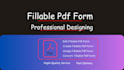 create fillable pdf form or design fillable pdf