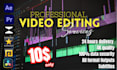 do fast and professional video editing