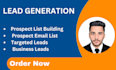provide b2b lead generation for any industry