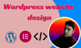 do make responsive wordpress website and blog website