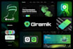 design tech startup cyber security saas logo and brand guidelines