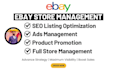 do ebay ppc ads, product promotion, SEO listing optimization