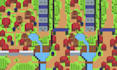 design retro pixel game art, tileset, rpg maker, tile map, sprite sheet
