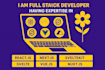 be full stack developer using react js next js vue js nuxt js svelte sveltekit