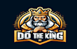 do the king, mascot logo design