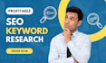 do advanced SEO keyword research and competitor analysis