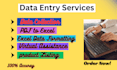 do contact finding, owner data collection, lead generation all data entry work